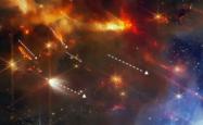 第一次见！1300光年外 一群恒星朝着同一方向大量喷射