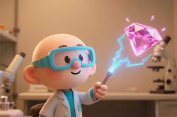 科学家突破传统：利用电子辐射低压合成钻石